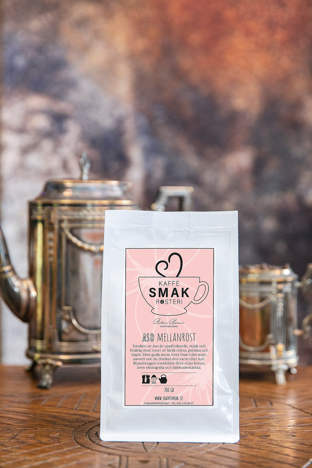 ASO – kaffepåse 200 g från Kaffe Smak Rosteri