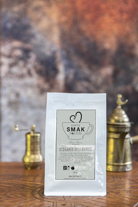 Bergamo – kaffepåse 200 g från Kaffe Smak Rosteri