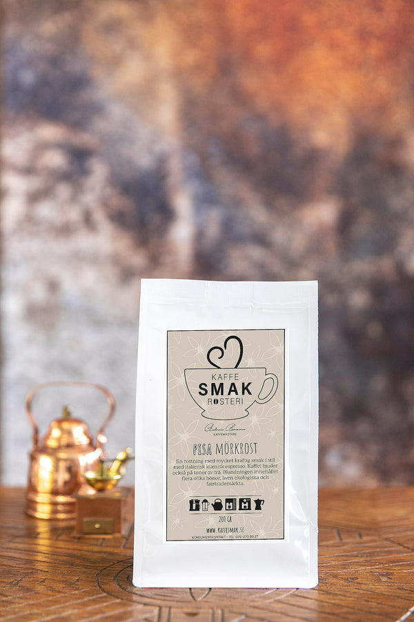 Pisa – kaffepåse 200 g från Kaffe Smak Rosteri
