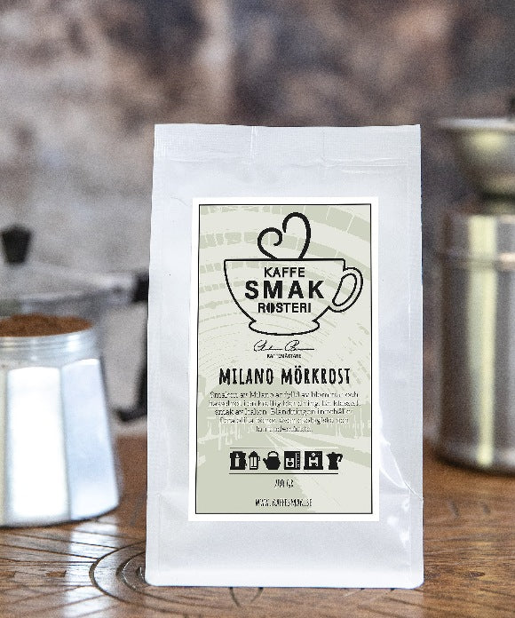 Milano mörkrost – kaffepåse